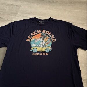 Peanuts Navy Blue Graphic Tee